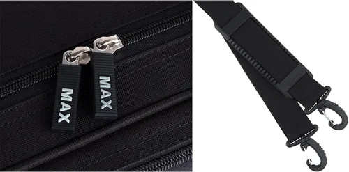 Miniatura 8 de Protec MAX 4/4, funda para violín oblongo, color negro, Negro