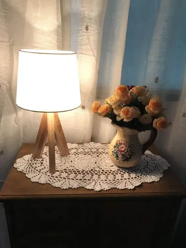 Miniatura 9 de Damanni Tapete ovalado de algodón hecho a mano con encaje de ganchillo, 12 x 24 pulgadas, color beige