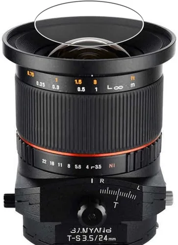 Paquete de 3 protectores de pantalla, compatibles con SAMYANG T-S de 0.945 in F3.5 ED AS UMC TPU Guard (no protectores de vidrio templado)