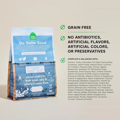 Miniatura 2 de Open Farm, alimento seco sin granos para perros de razas pequeñas, croquetas altas en proteínas, ingredientes obtenidos de manera sostenible