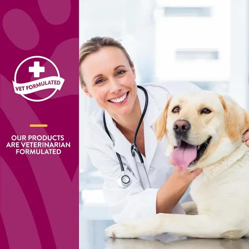 Miniatura 6 de NaturVet Glucosamina DS Nivel 1 Mantenimiento, Suplemento de apoyo para el cuidado de las articulaciones para perros y gatos, masticables suaves