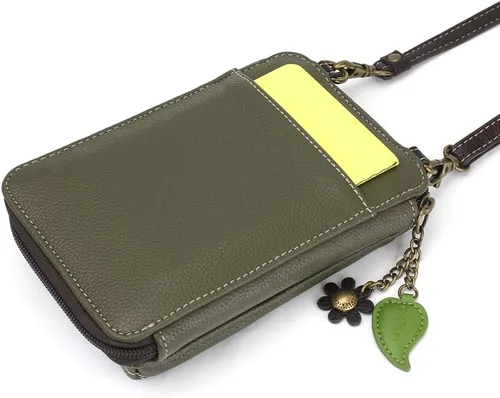 Miniatura 7 de CHALA Cartera cruzada para teléfono celular, bolso de mano multicolor de piel sintética para mujer con correa ajustable