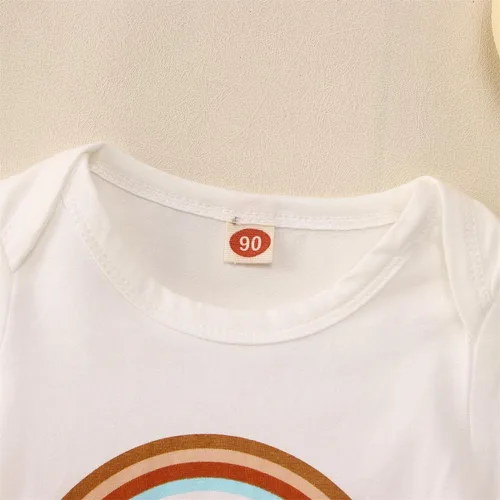 Miniatura 3 de Mameluco de manga corta para bebé recién nacido, con estampado de vaca sagrada, estampado I'm Cute Print, ropa de verano