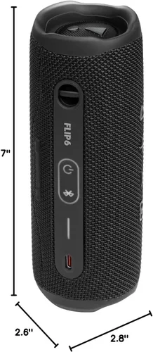 Miniatura 9 de JBL FLIP 6 Altavoz Portátil Impermeable Paquete con Funda de Silicona gSport (Negro)