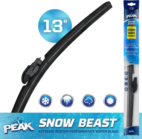 Miniatura 2 de PEAK Snow Beast Winter - Escobilla para limpiaparabrisas, 13 pulgadas