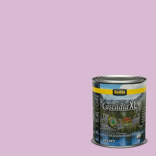 Miniatura 45 de Rodda Paint CASCADIA XL - Pintura satinada exterior e imprimación en uno, cuarto de galón, banderín para bebé
