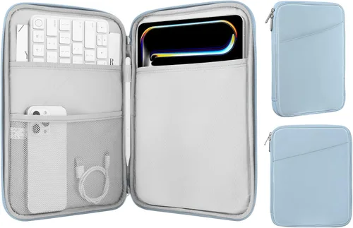 Miniatura 9 de MoKo Funda para tablet de 9 a 11 pulgadas, compatible con iPad Air M4/Pro M5 de 11 pulgadas, iPad A16 de 11 pulgadas, i-Pad 10/9/8/7th/Air 5/4th
