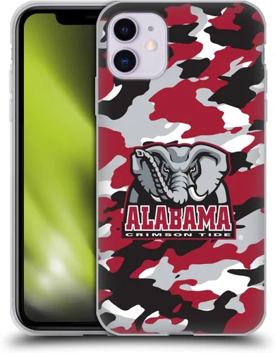 Miniatura 435 de Head Case Designs Funda de gel suave con licencia oficial de la Universidad de Alabama UA Collage compatible con Apple iPhone 13 Pro Max