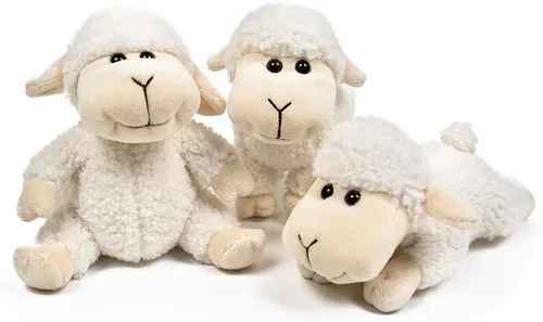 FRANKIEZHOU - Oveja de peluche, 3 piezas (se sienta, se para y se arrodilla), el mejor regalo para todos