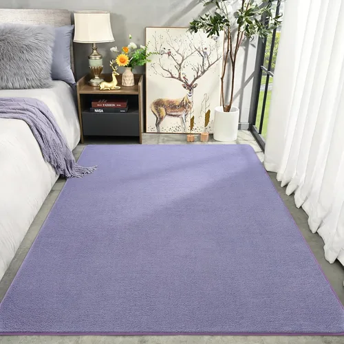 Miniatura 124 de Amearea Alfombras modernas para dormitorio, sala de estar, alfombra de espuma viscoelástica gruesa de 4 x 6 pies, alfombra de espuma viscoelástica