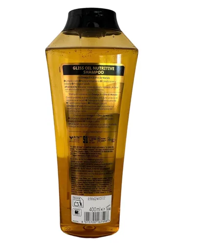 Miniatura 2 de Gliss Champú nutritivo de aceite, 13.6 onzas