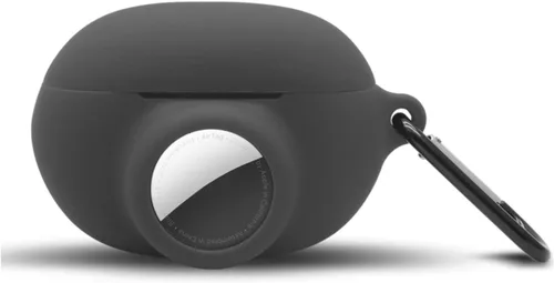 Miniatura 12 de Funda protectora de silicona compatible con Beats Studio Buds Airtag con soporte para Airtag, encuentra tu funda para auriculares, verde aguacate