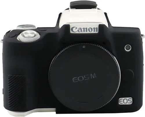 Miniatura 4 de Funda para Canon EOS M50/EOS M50 Mark II, funda protectora de silicona suave para Canon EOS M50/M50 Mark II Cuerpo de cámara digital (negro)
