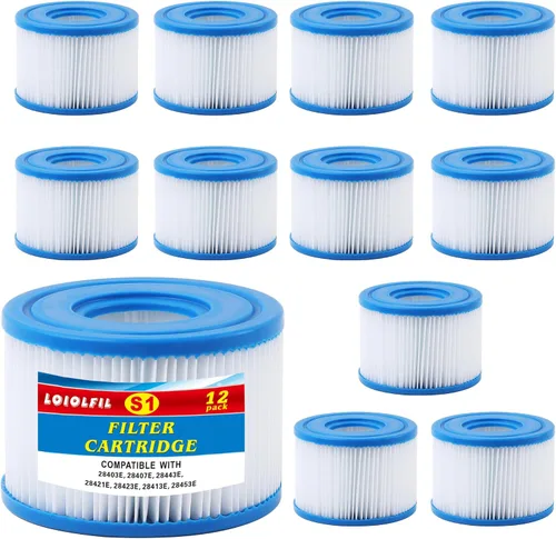 Filtro de spa tipo S1, cartucho de repuesto para varias bombas PureSpa 29001E, 28403E, 28407E, 28421E, 28423E, 28413E, filtro de bañera de