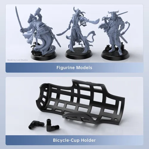 Miniatura 7 de ANYCUBIC Resina de impresora 3D, resina estándar mejorada V2 de 8K, resistencia y dureza mejoradas, bajo olor, resina de impresión 3D de alta Gris