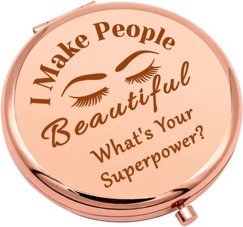 Miniatura 8 de Regalos de manicurista de uñas, regalos tecnológicos para mujeres, espejo de maquillaje compacto, regalo para artistas, regalo de esteticista