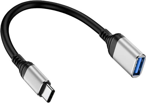 Adaptador USB C a USB, cable adaptador USB A macho a USBC hembra de 5 Gbps para iPhone 17 Pro Max 17 16E 16 Plus, convertidor USB A a USB tipo C,