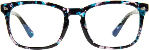 Miniatura 27 de MAXJULI - Lentes de bloqueo de luz azul, para lectura en computadora/juegos/TV/teléfonos para mujeres y hombres (marrón)