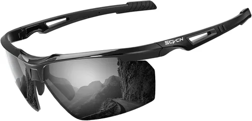 SCVCN Gafas de sol deportivas fotocromáticas para ciclismo, gafas transparentes para hombres y mujeres, protección UV400, MTB BMX, pesca, correr,