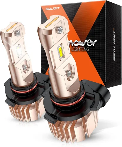 Miniatura 13 de SEALIGHT 3157 Switchback LED Bulb, Latest CANBUS 3156 LED Light With Turbo Fan, 3057 3457 4157 Amber/White Dual Color Anti Hyper Flash Turn Signal