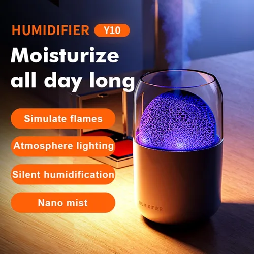 Miniatura 2 de Mini humidificador portátil, humidificador pequeño de niebla fría, humidificador de escritorio personal USB para dormitorio de bebé, viajes