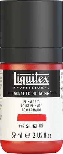 Miniatura 24 de Liquitex Professional - Gouache acrílico profesional, botella de 2 onzas (59 ml), blanco titanio