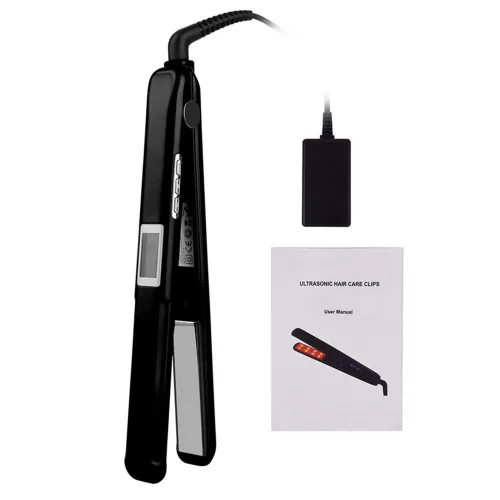 Miniatura 7 de Plancha ultrasónica para el cuidado del cabello por infrarrojos con innovadora tecnología de tratamiento de cabello infrarrojo, alisador profesional