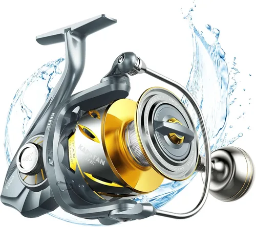 Miniatura 11 de KastKing Kapstan Elite Saltwater Spinning Fishing Reel, Up to 55LBs Max Drag, IPX6 Waterproof & Corrosion-Resistant Bearing System - Ideal Fishing