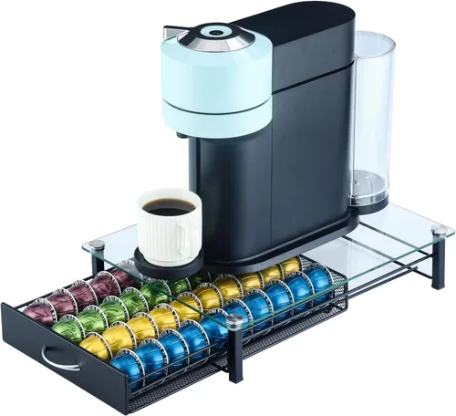 Miniatura 7 de Soporte para cápsulas de café con capacidad para Nespresso Vertuoline, Casual, Negro