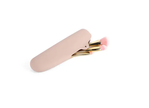 Miniatura 9 de Soporte de esponja de silicona suave para mujer, para viaje o maquillaje diario, a prueba de polvo, portátil, para maquillaje facial, organizador