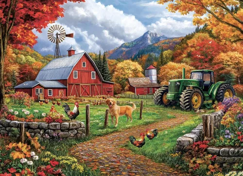 Miniatura 9 de Enchanted Floral Bookshelf Jigsaw Puzzle for Adults 1000 Pieces, Difficult Puzzles Perfect for Game Night, Great Gift Idea, Size 26.65 x 19.25 in