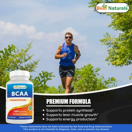 Miniatura 4 de Best Naturals BCAA 3200mg y citrato de zinc 30 mg