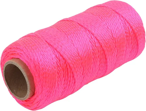 Miniatura 5 de HASWARE Mason Line - Cuerda de nailon trenzado para herramientas de jardinería o mampostería, nivel de línea de cuerda de construcción para jardín