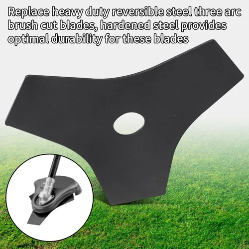 Miniatura 3 de AC04105 - Juego de 2 cuchillas de repuesto de acero reversible de 8 pulgadas para corte de cepillo Tri-Arc compatibles con Ryobi para Mdoels