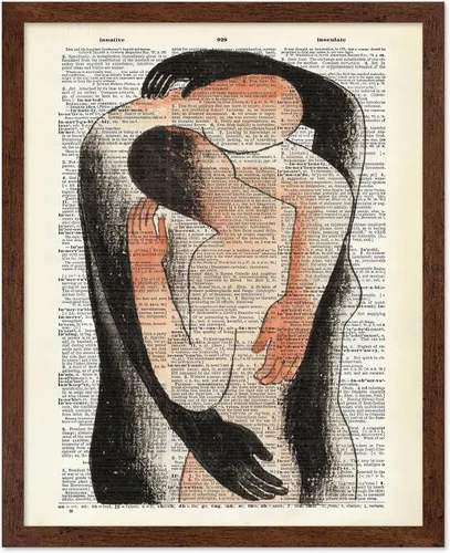 Miniatura 20 de Poster Master Póster de Arte del Diccionario - Impresión Retro de Mujer Soldadora - Arte de Sándwich de Queso a la Parrilla - Regalo para Ella