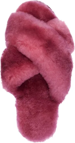Miniatura 6 de EMU Australia Mayberry Ombre - Pantuflas de piel de oveja para mujer, talla 8, Merlot