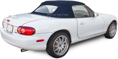 Miniatura 6 de Sierra Auto Tops Convertible Top Reemplazo para Mazda Miata MX5 1990-2005, Stayfast Canvas, Negro