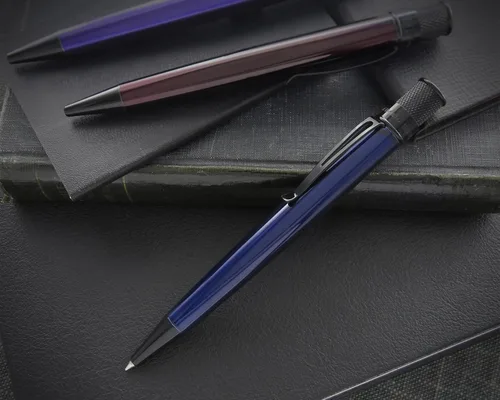 Miniatura 3 de Retro 51 Tornado™ Stealth - Bolígrafo roller azul y negro