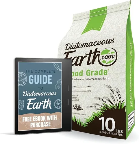 DiatomaceousEarth 10 LBS Tierra de diatomeas de grado alimenticio - 100% Orgánico Todo Natural Polvo de Diamateous - Tierra de diatomeas para