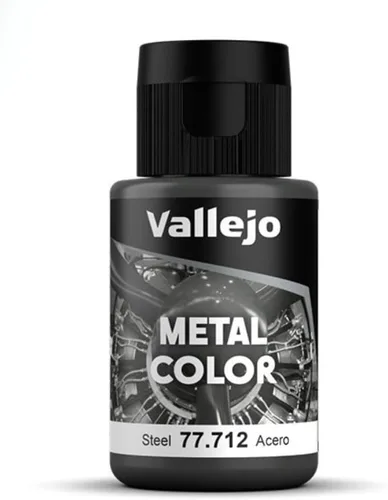Miniatura 7 de Vallejo - Color Metálico Aluminio 32 ml (1.08 fl.oz.) Reproduce fielmente diferentes acabados metálicos