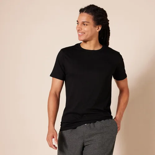 Miniatura 3 de Tienda Essentials Camisetas de cuello redondo para hombre, paquete de 6, básicos versátiles