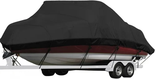 Miniatura 8 de Cubierta impermeable para barco Seamander, hilo teñido en la masa de grado marino. Funda que se adapta a botes de 7.32 m a 7.92 m de bass, casco