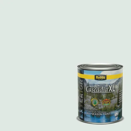 Miniatura 69 de Rodda Paint CASCADIA XL Pintura e imprimación satinada exterior en uno, cuarto de galón, pimienta de Jamaica