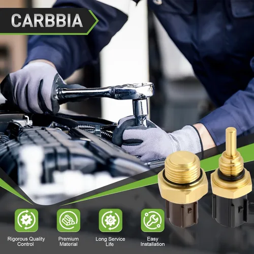 Miniatura 5 de Sensor de temperatura del refrigerante con conector de sensor de temperatura del refrigerante compatible con Honda Civic Compatible con Isuzu Oasis