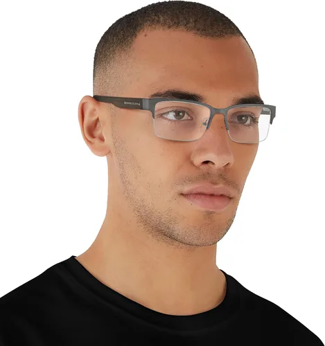 Miniatura 13 de Armani Exchange mens Ax1014 Rectangular Prescription Eyewear Frames