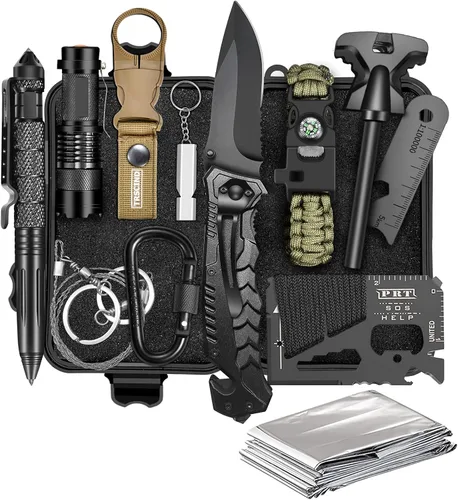 Miniatura 8 de Regalos para hombres, papá, marido - Día de San Valentín, idea de regalos de aniversario y cumpleaños para él, novio, hombre - Kit de supervivencia
