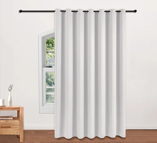 Miniatura 132 de PI Cortinas opacas para dormitorio, tratamiento de ventana con aislamiento térmico de anillo superior, cortinas oscurecedoras de habitación