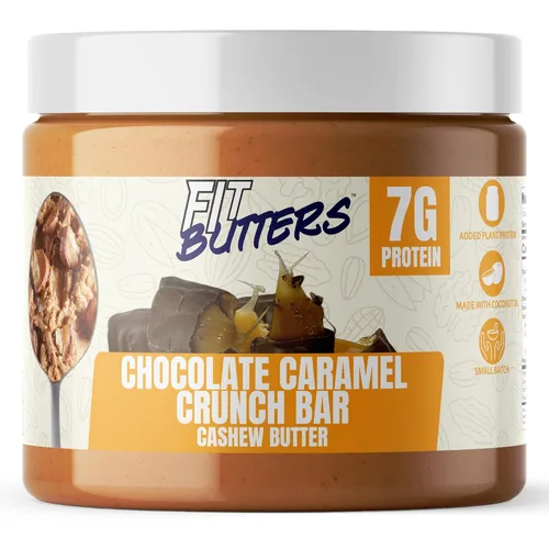 Miniatura 21 de FIt Butters Rory's Cookie Monster Madness (Galletas y Crema de Galleta Mantequilla de Anacardo), Mantequilla de Nueces con Proteína Añadida y Aceite