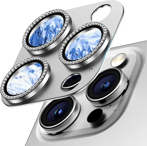 Miniatura 12 de Protector de lente de cámara para iPhone 15/iPhone 15 Plus/iPhone 14/iPhone 14 Plus, pantalla de cubierta de cámara de vidrio templado de aleación