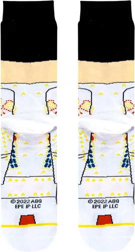 Miniatura 6 de Odd Sox, Elvis Presley, The King of Rock N Roll - Calcetines para hombre, divertidos regalos de coleccionista, Negro